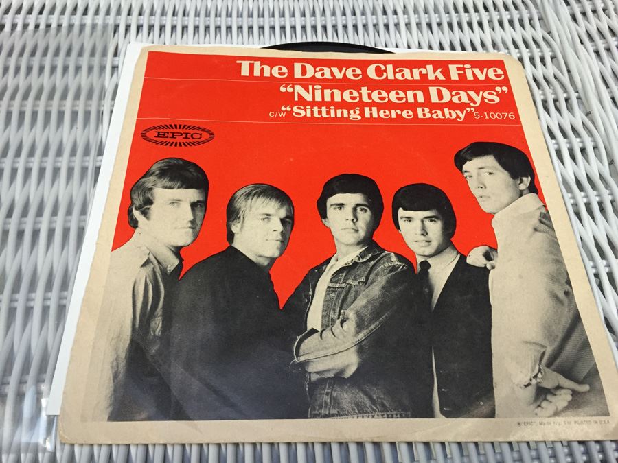 The Dave Clark Five ‎- Nineteen Days - Epic ‎- 5-10076 - PROMO Radio Station Copy [Photo 5]