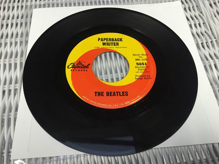 The Beatles ‎- Paperback Writer - Capitol Records ‎- 5651 [Photo 1]
