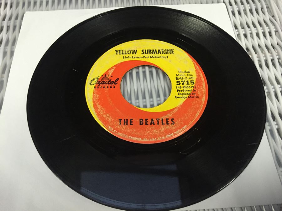 The Beatles ‎- Yellow Submarine / Eleanor Rigby - Capitol Records ‎- 5715 [Photo 3]