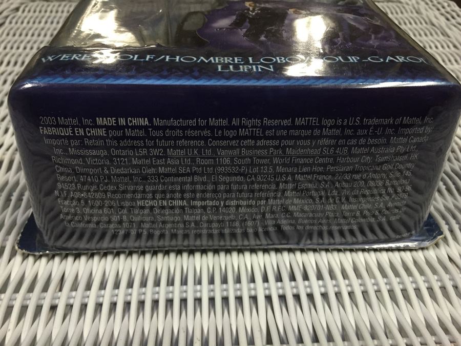 1865 Mattel Harry Potter Lupin Werewolf Action New On Card [Photo 6]