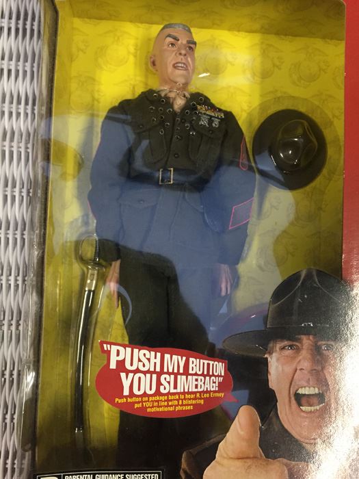 12' Gunnery Sgt. R. Lee Ermey Rated R New In Box - This Toy Was Pulled Due To Strong Language [Photo 6]