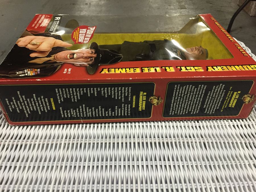12' Gunnery Sgt. R. Lee Ermey Rated R New In Box - This Toy Was Pulled Due To Strong Language [Photo 10]