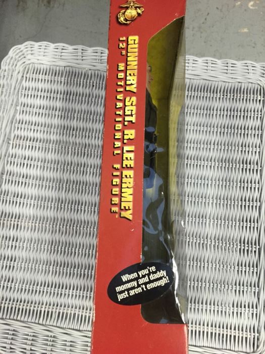 12' Gunnery Sgt. R. Lee Ermey Rated R New In Box - This Toy Was Pulled Due To Strong Language [Photo 8]