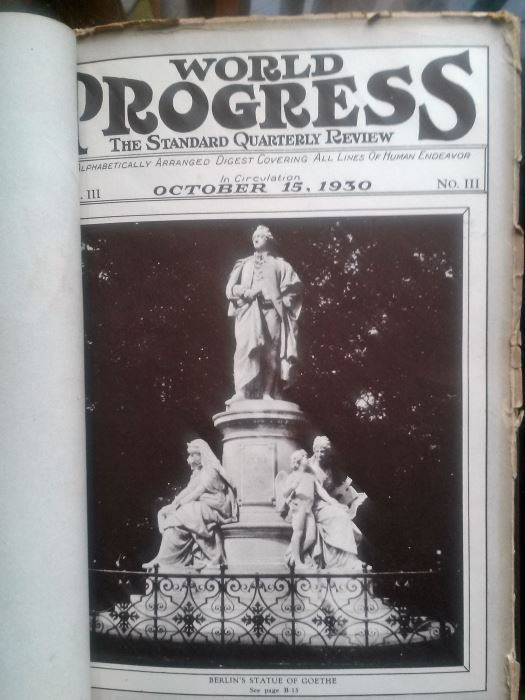 1930 Standard Quarterly Review Leatherbound [Photo 4]