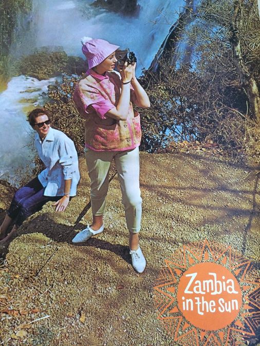 Original Vintage Zambia Travel Poster [Photo 2]