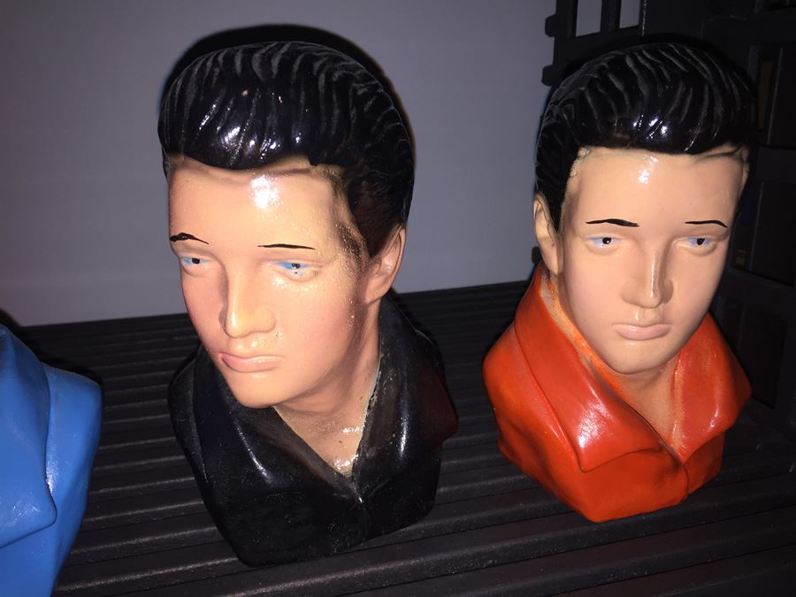 elvis bust ceramic bank