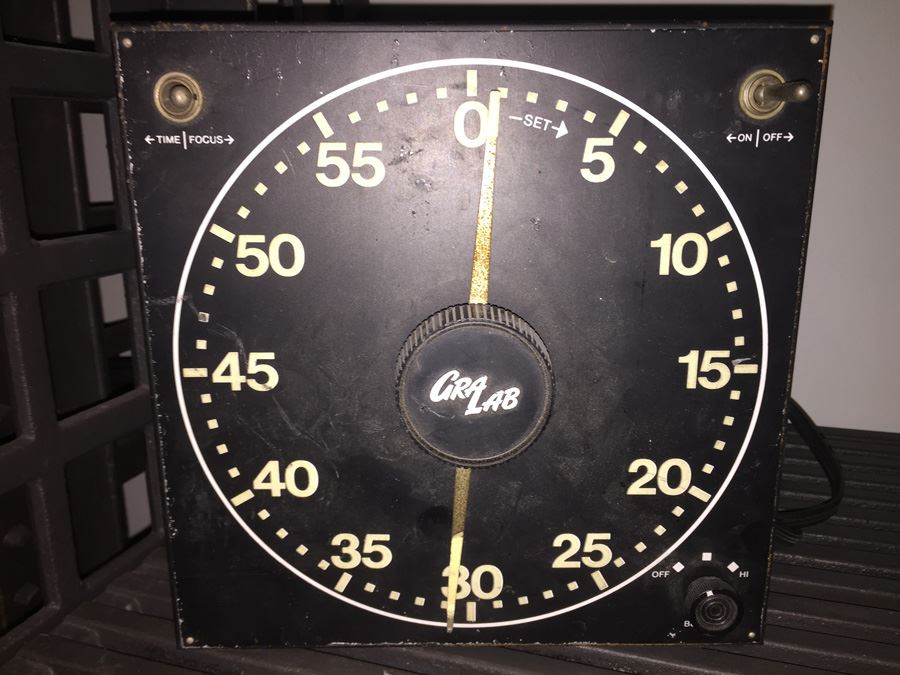 GraLab Model 300 Electro-Mechanical Darkroom Timer - 120V/60/Hz, Timers [Photo 1]