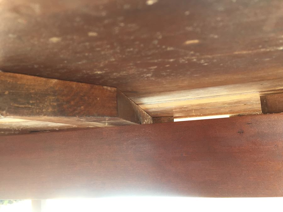 Antique Drop-Leaf Gate-Leg Dining Table Possibly Heppelwhite  [Photo 11]