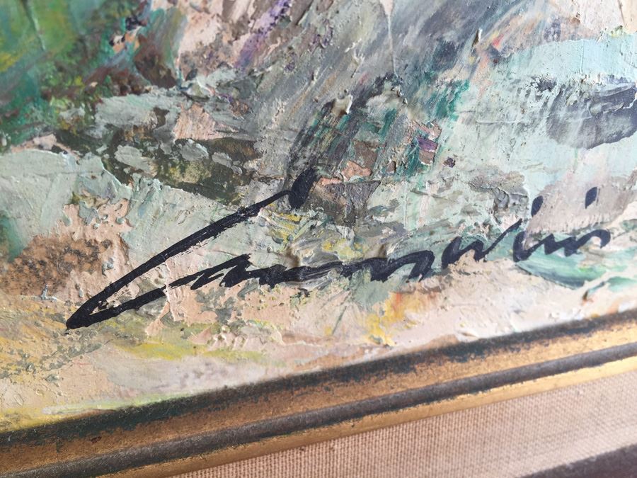 Signed Original Mid-Century Still Life Oil Painting [Photo 8]