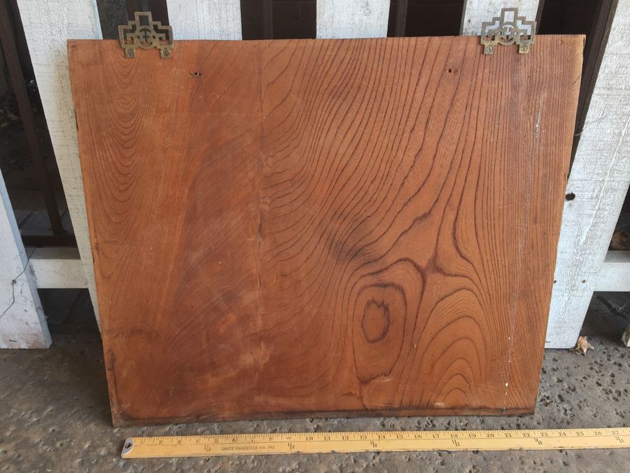 Asian Wood Carving Depicting Warrior And Dragon Serpent [Photo 18]