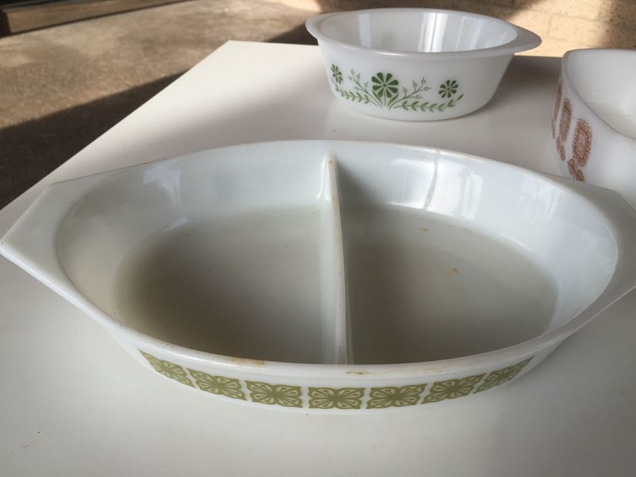 (3) Oven Ware Lot Pyrex Glasbake Federal [Photo 7]