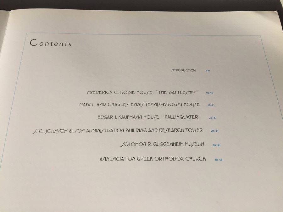 Frank Lloyd Wright Pop-Up Book [Photo 8]