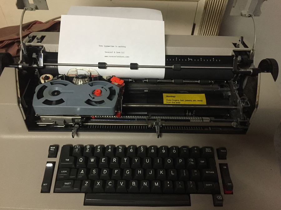 Working IBM Selectric II Self-Correcting Typewriter [Photo 11]