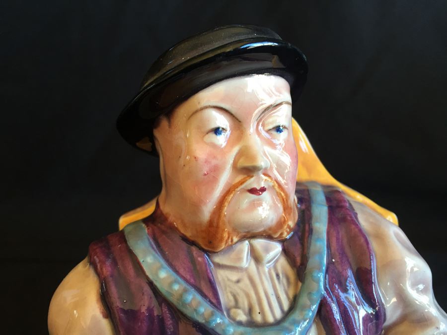 Melba Ware Character Jug - 'Henry the Eighth' - H A Wain & Sons England 1950's [Photo 5]