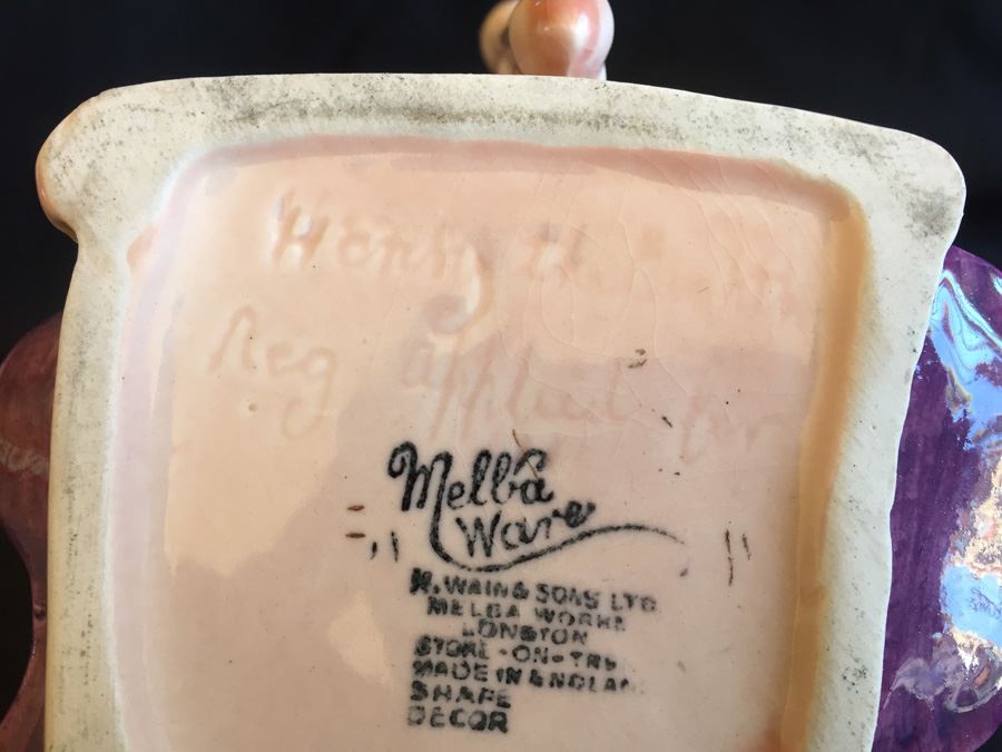 Melba Ware Character Jug - 'Henry the Eighth' - H A Wain & Sons England 1950's [Photo 11]