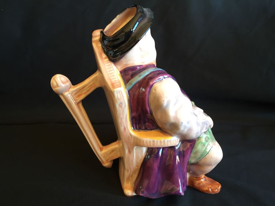 Melba Ware Character Jug - 'Henry the Eighth' - H A Wain & Sons England 1950's [Photo 7]