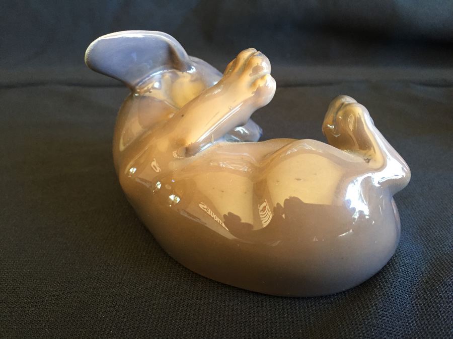 Vintage Royal Copenhagen Denmark DACHSHUND PUPPY, #1408 [Photo 5]