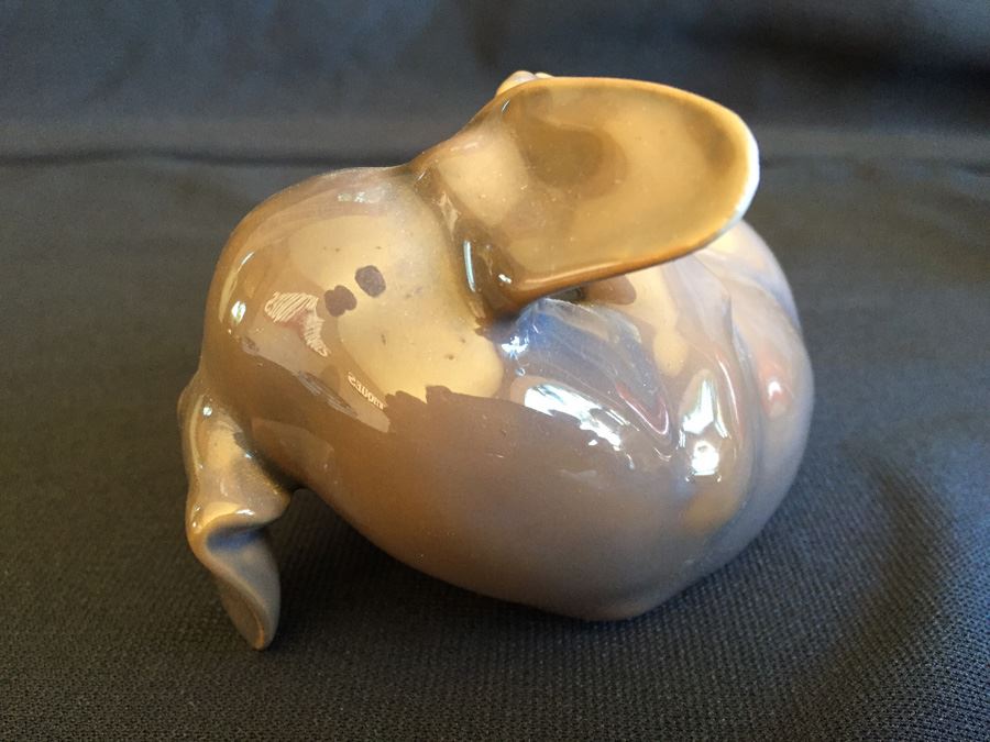 Vintage Royal Copenhagen Denmark DACHSHUND PUPPY, #1408 [Photo 6]