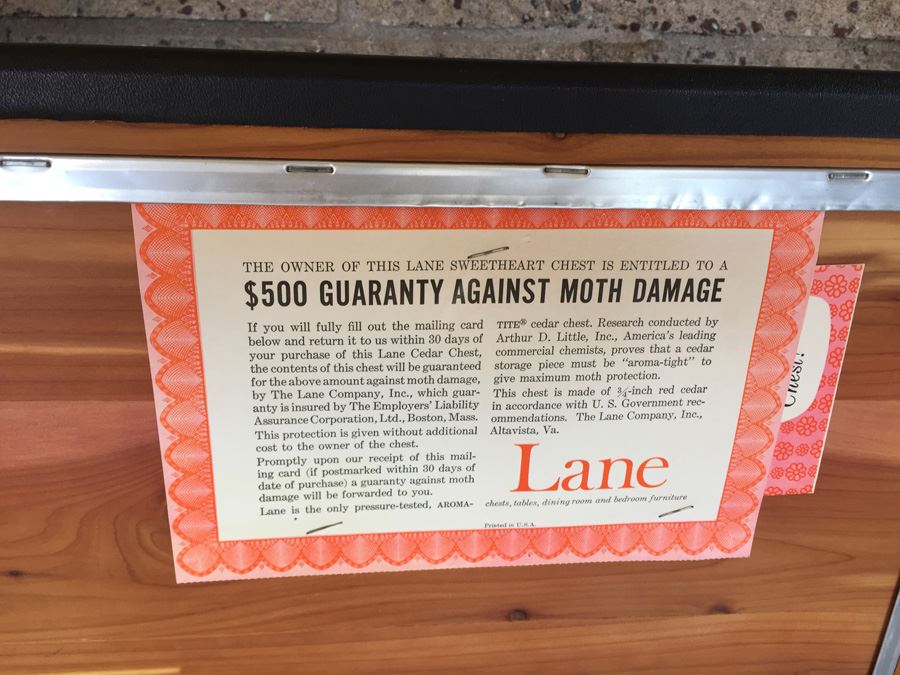 LANE Cedar Chest [Photo 6]