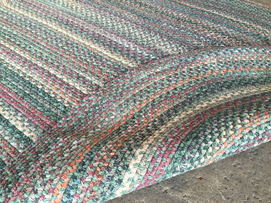 Pair Of Oval Braided Rugs [Photo 3]