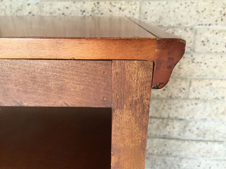 Traditional Solid Cherry 32' Stand By Riley Holliday [Photo 7]