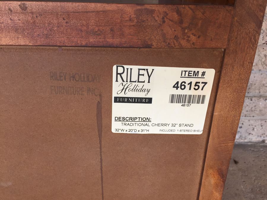 Traditional Solid Cherry 32' Stand By Riley Holliday [Photo 6]