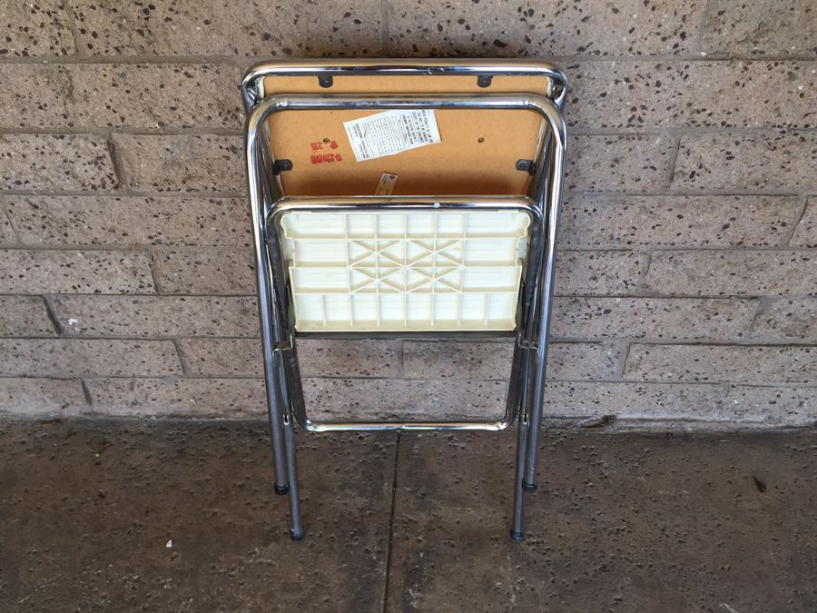 Mid-Century Cosco Chrome Foot Stool [Photo 5]