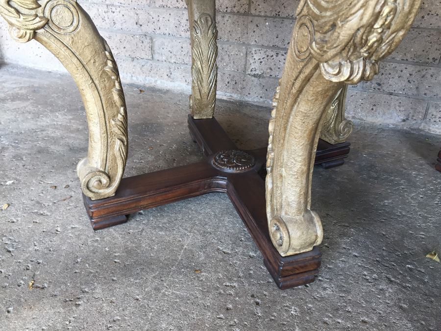 3-Piece Faux Marble Coffee Table And 2 Side Tables [Photo 11]