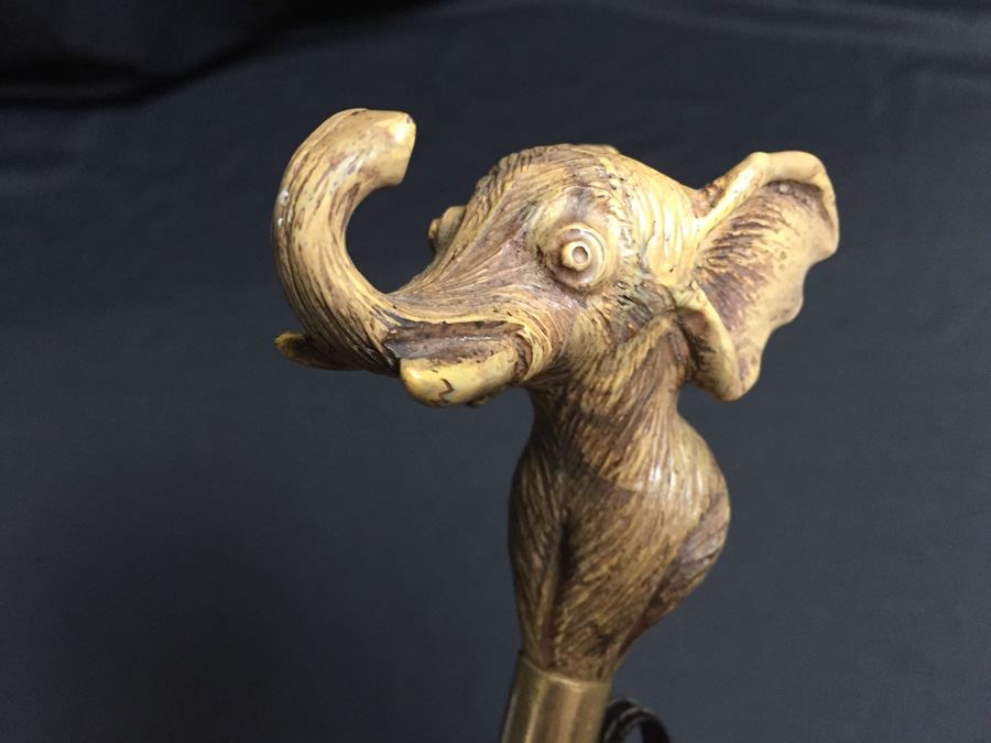Italian Shoe Horn With Elephant Head Origina [Photo 3]