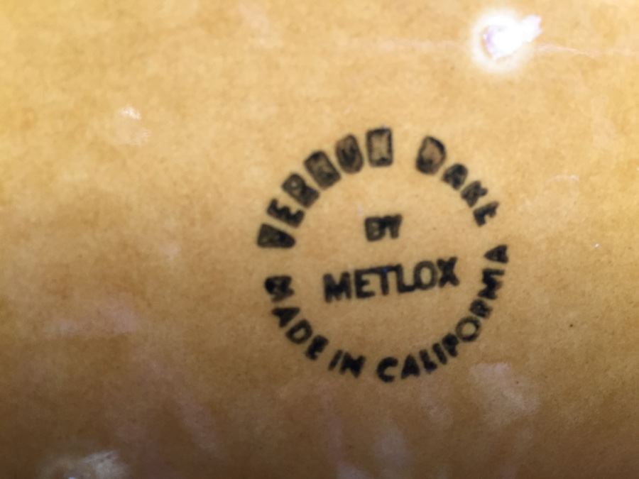 Metlox California Plate And Bowl [Photo 6]