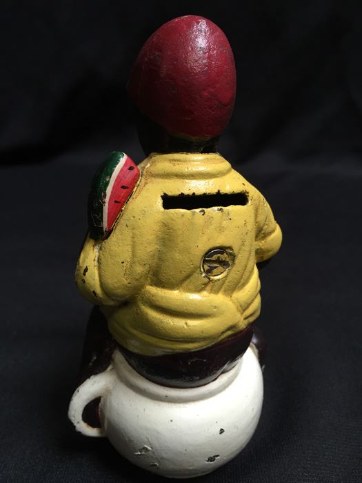 Black Americana Cast Iron Bank [Photo 3]