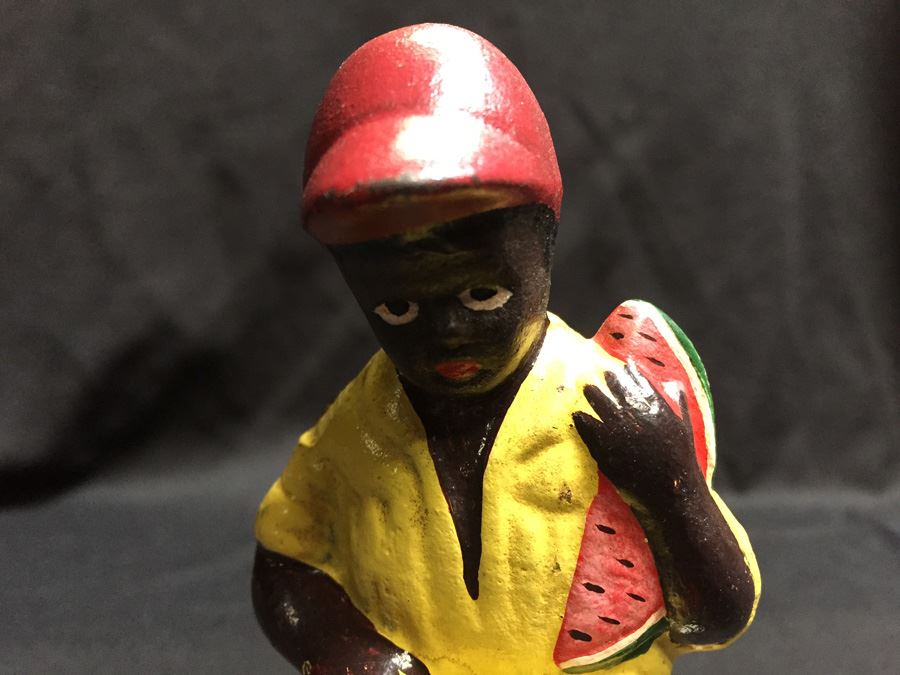 Black Americana Cast Iron Bank [Photo 5]