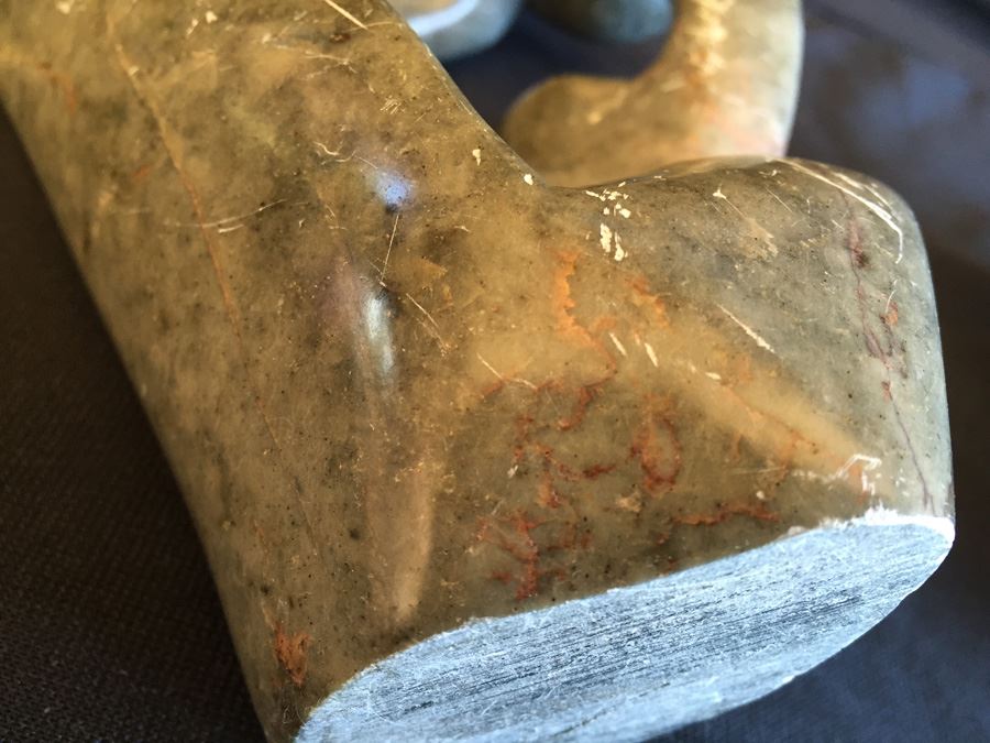 Mother And Child Stone Sculpture Lot [Photo 9]