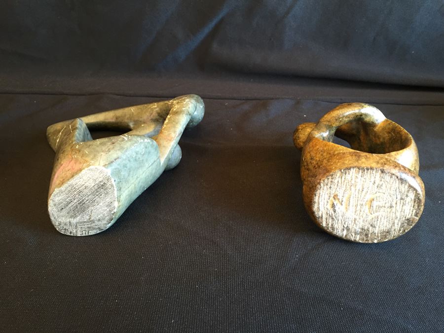 Mother And Child Stone Sculpture Lot [Photo 6]
