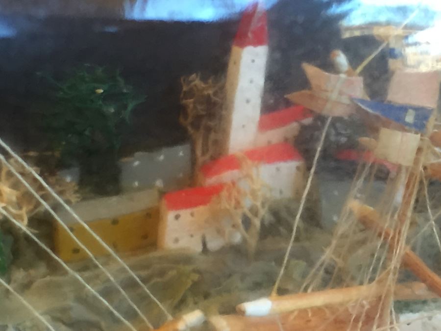 Village Diorama Ships In A Bottle Incredible Detail [Photo 10]
