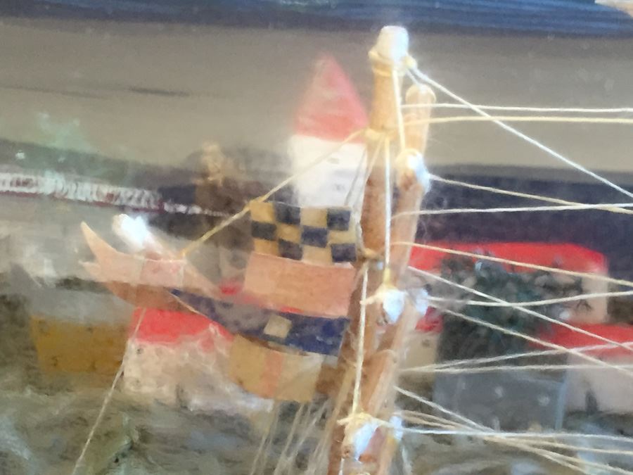 Village Diorama Ships In A Bottle Incredible Detail [Photo 9]