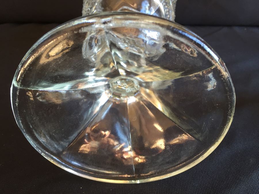 Vintage Fostoria Diamond Point Pattern Glass Lot [Photo 10]