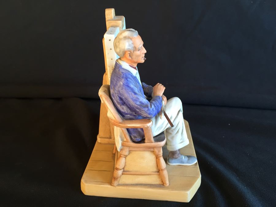 Signed Norman Rockwell Museum Figurine [Photo 9]