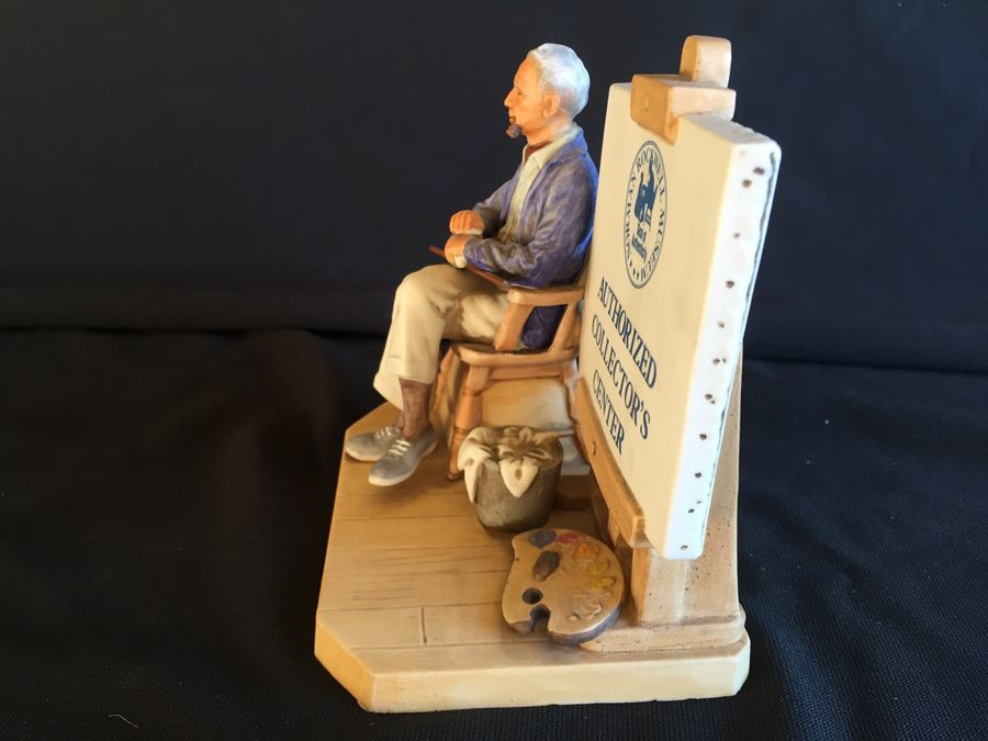 Signed Norman Rockwell Museum Figurine [Photo 11]