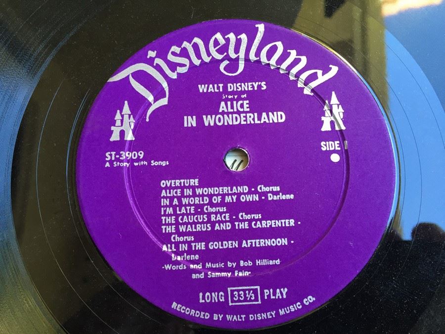 Walt Disney's Alice In Wonderland - Disneyland ‎- ST-3909 [Photo 5]