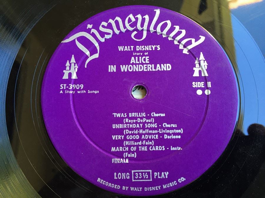 Walt Disney's Alice In Wonderland - Disneyland ‎- ST-3909 [Photo 7]