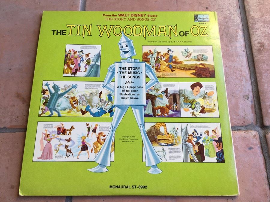 Disneyland ‎- The Story and Songs of The Tin Woodman of Oz - Disneyland ‎- 3992 [Photo 4]