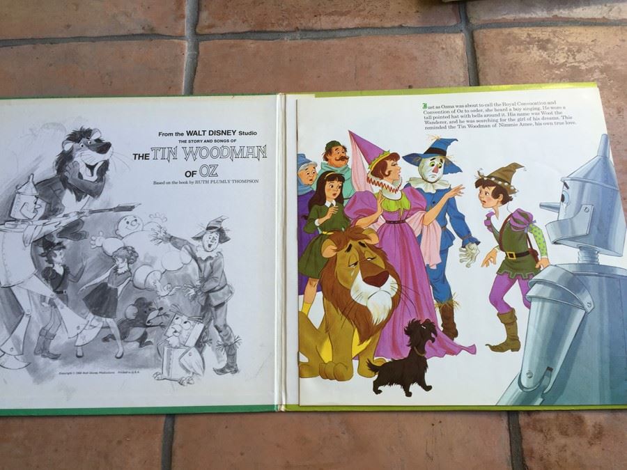 Disneyland ‎- The Story and Songs of The Tin Woodman of Oz - Disneyland ‎- 3992 [Photo 2]