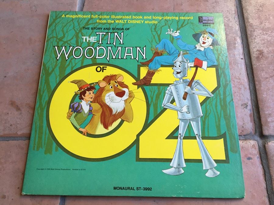 Disneyland ‎- The Story and Songs of The Tin Woodman of Oz - Disneyland ‎- 3992