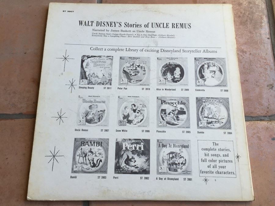 Walt Disney's Stories Of Uncle Remus - Disneyland ‎- ST-3907 [Photo 4]
