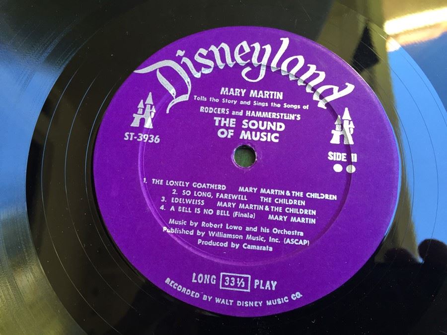 Mary Martin Tells The Story And Sings The Songs Of Rodgers And Hammerstein's The Sound Of Music - Disneyland ‎- ST 3936 [Photo 7]