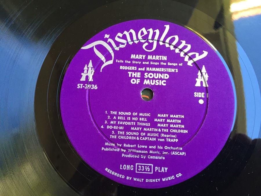Mary Martin Tells The Story And Sings The Songs Of Rodgers And Hammerstein's The Sound Of Music - Disneyland ‎- ST 3936 [Photo 5]