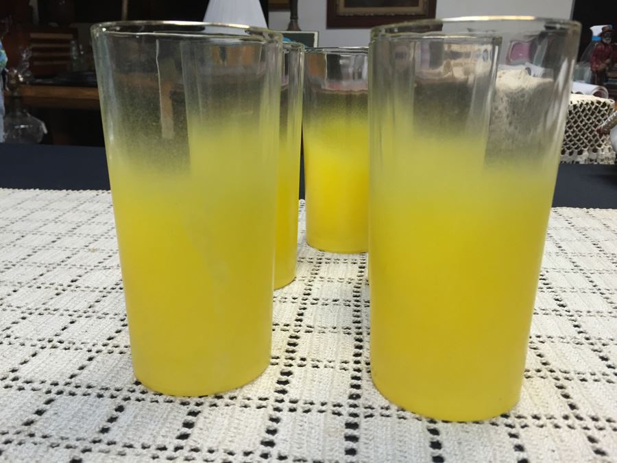 Vintage Yellow Glass Lot [Photo 7]