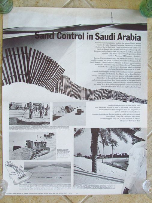 Aramco Oil Poster [Photo 1]