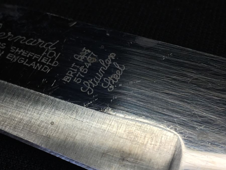 Bernard Sheffield England Carving Knife Set [Photo 4]